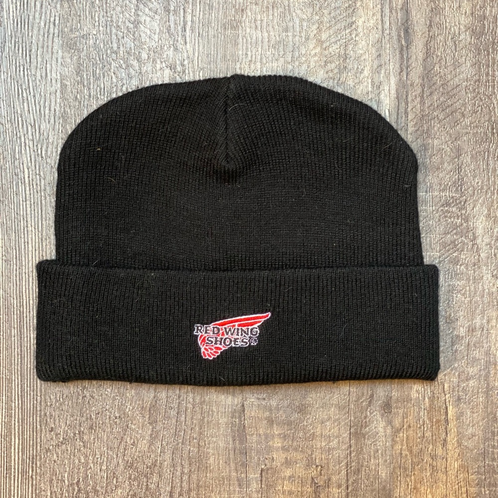 Red Wing Shoes Beanie Hat - Black